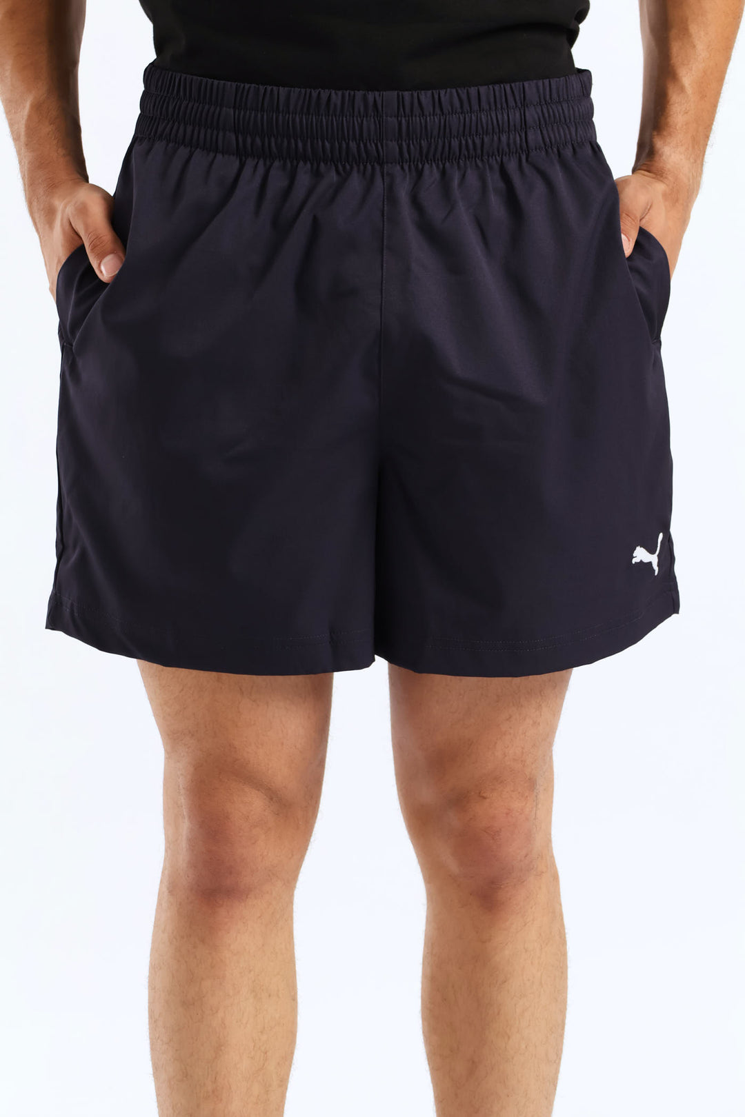 Puma Mens Ess Woven Shorts 5'' Navy