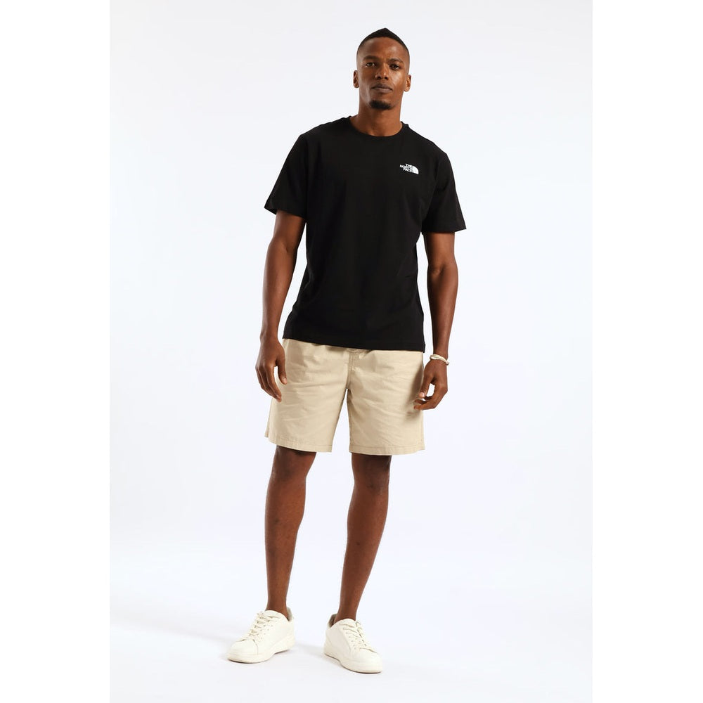 The North Face Mens Box NSE Celebration Vertical Graphic T-Shirt In Black/White