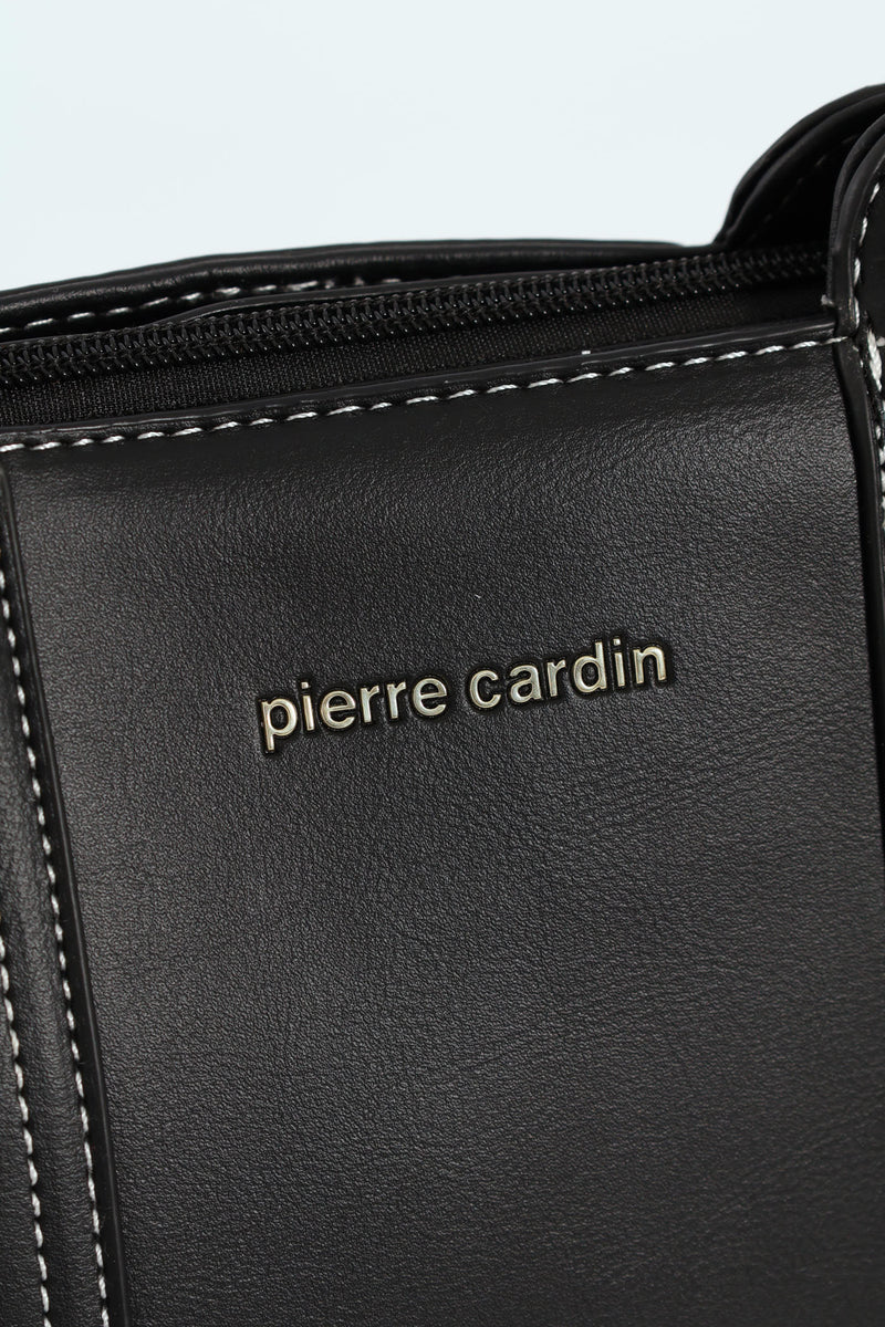 Pierre Cardin Julitet Laptop Bag In Black
