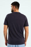 Puma Mens Graphic Varsity T-Shirts In Navy