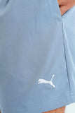 Puma Mens Essential Woven Shorts 5'' In Cool Blue