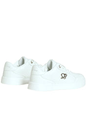 Sissyboy Sh1230 Ladies Embossed Sb Sneaker White