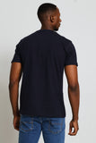 Polo Mens Heritage Logo Printed T-Shirt In Navy