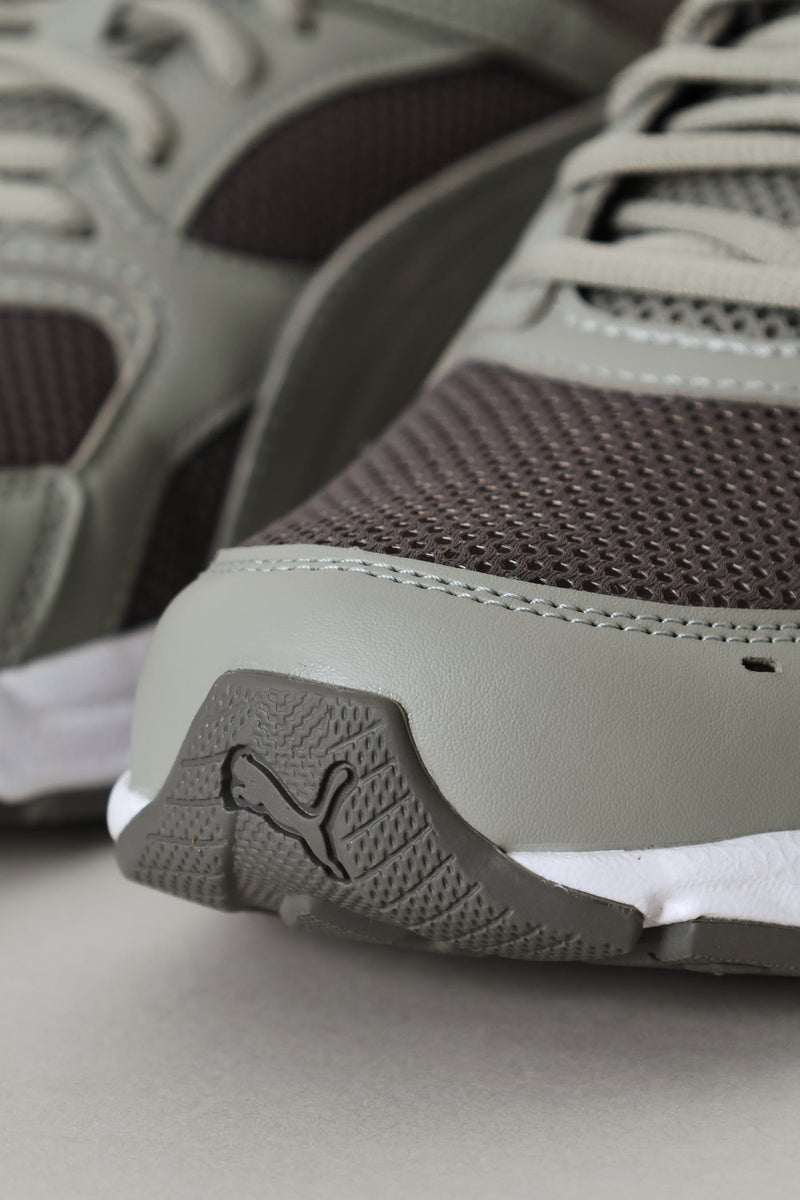Puma Mens Milenio Tech LT Vibes Sneakers In Cast Iorn/Smokey Grey