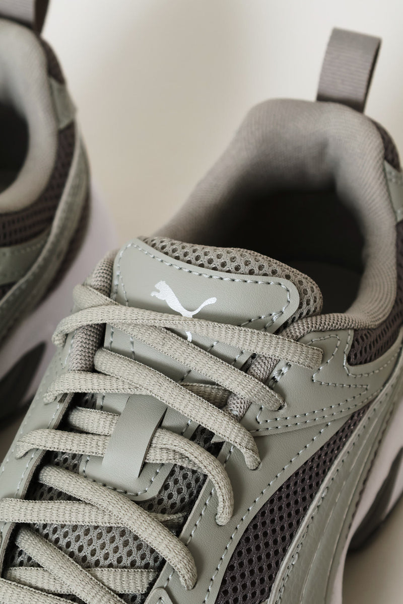 Puma Mens Milenio Tech LT Vibes Sneakers In Cast Iorn/Smokey Grey