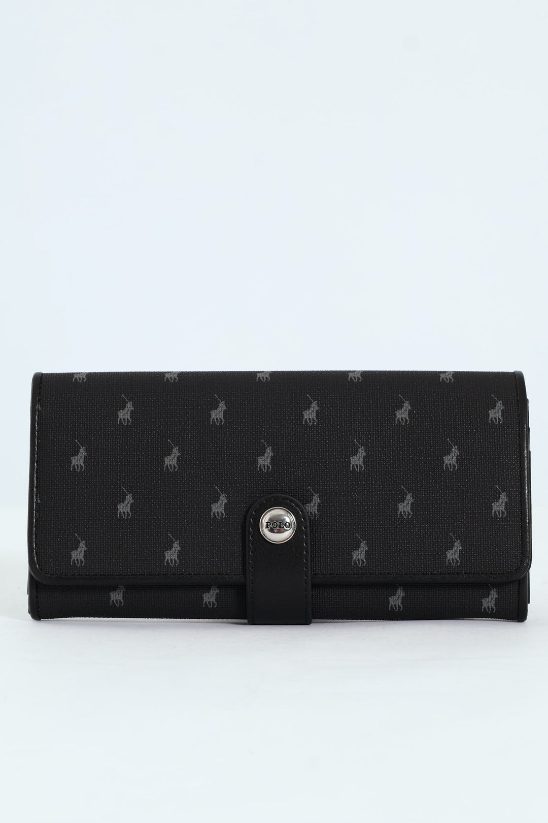 Polo New Iconic Black Clutch Purse