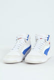 Puma Rebound V6 Mid Jr Shoes In White Multi