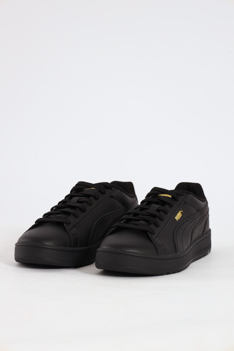 Puma Mens Court Classico Shoes In Black