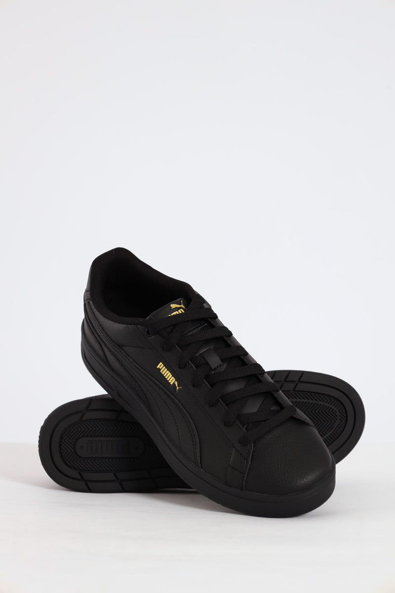 Puma Mens Court Classico Shoes In Black