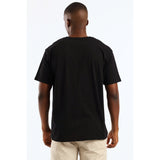 Quiksilver Boys Corp Logo T-Shirt In Black