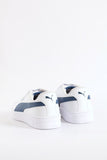 Puma Mens Court Classic Clean Sneakers In White