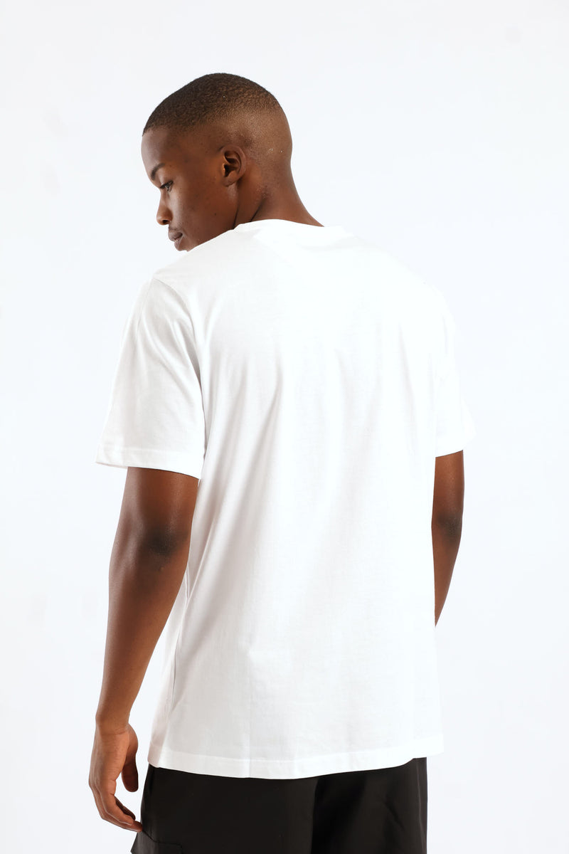 Puma Mens Graphic Wording T-Shirt In White