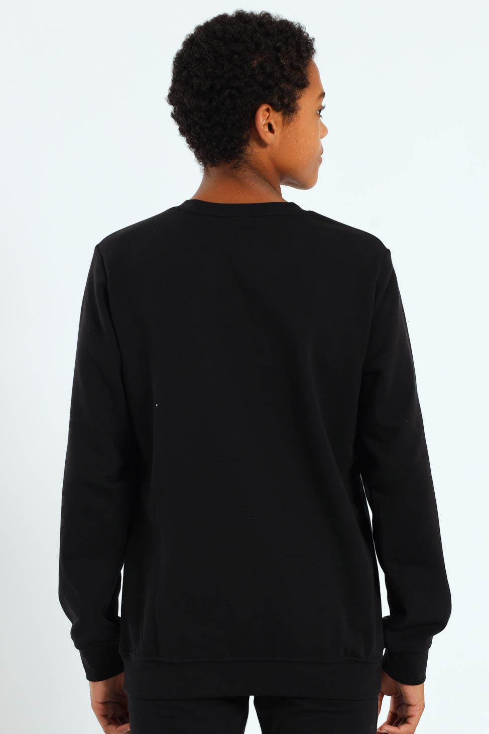 Puma Kids Ess No.1 Logo Crew Top Black