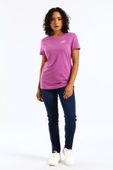 Puma Womens Essential Small Logo In Wildberry