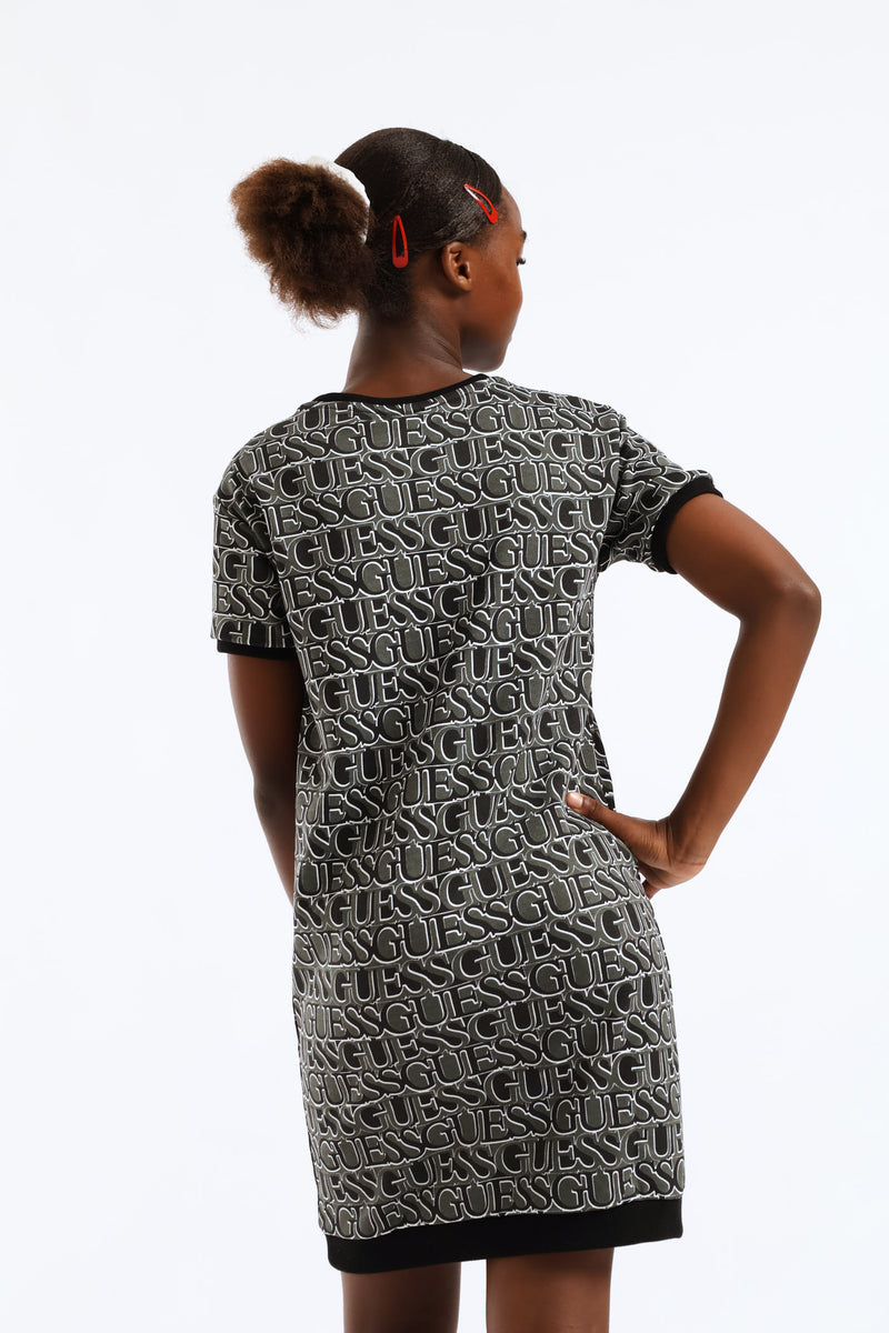 Guess Girls Active Dresss In Black