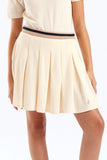 Polo Girls Carey Pleated Skort In Sand