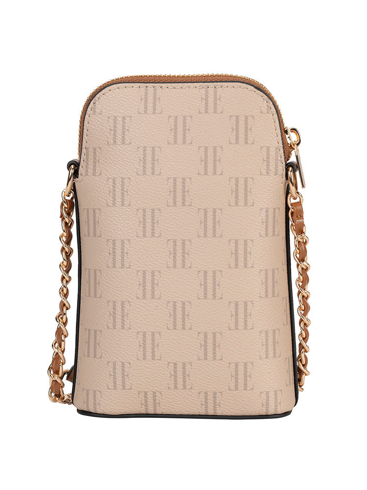 Elle Embossed Phone Sling Bag In Multi