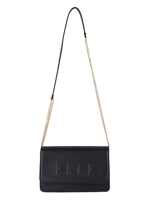 Elle Broadway Flapover Sling In Black
