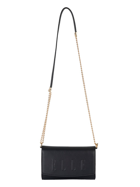 Elle Broadway Clutch Bag In Black