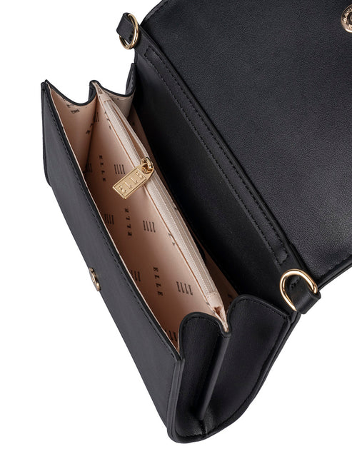 Elle Broadway Clutch Bag In Black