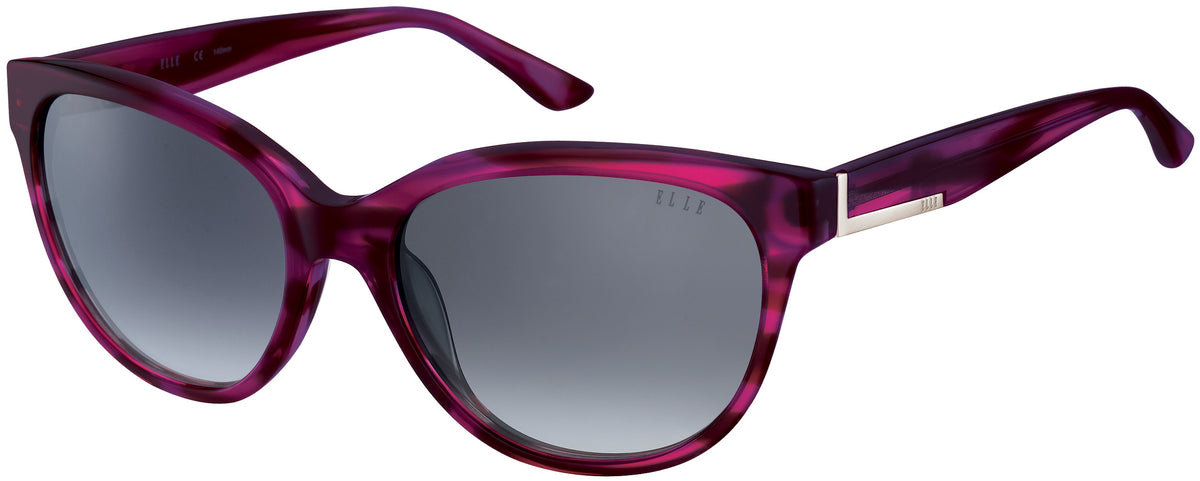 Elle Womens Sunglasses In Plum