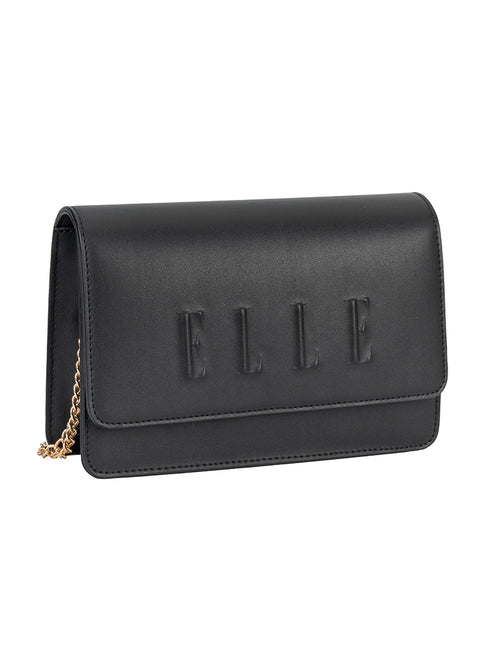 Elle Broadway Flapover Sling In Black