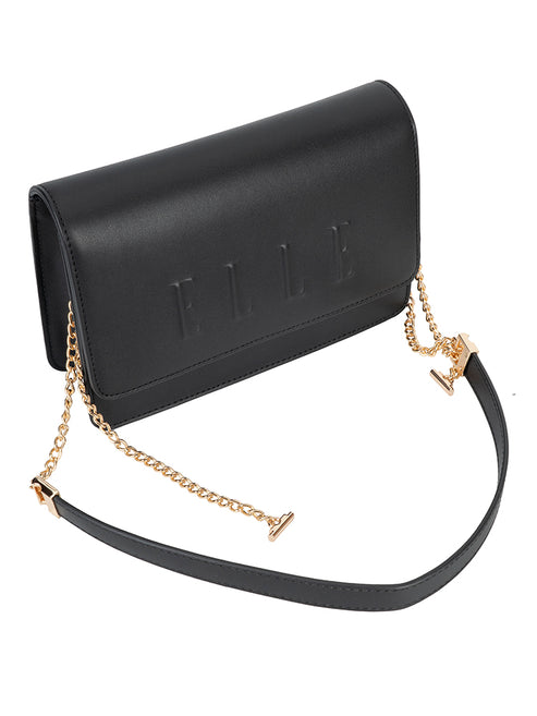 Elle Broadway Flapover Sling In Black