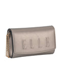 Elle Broadway Clutch Bag In Gun Metal