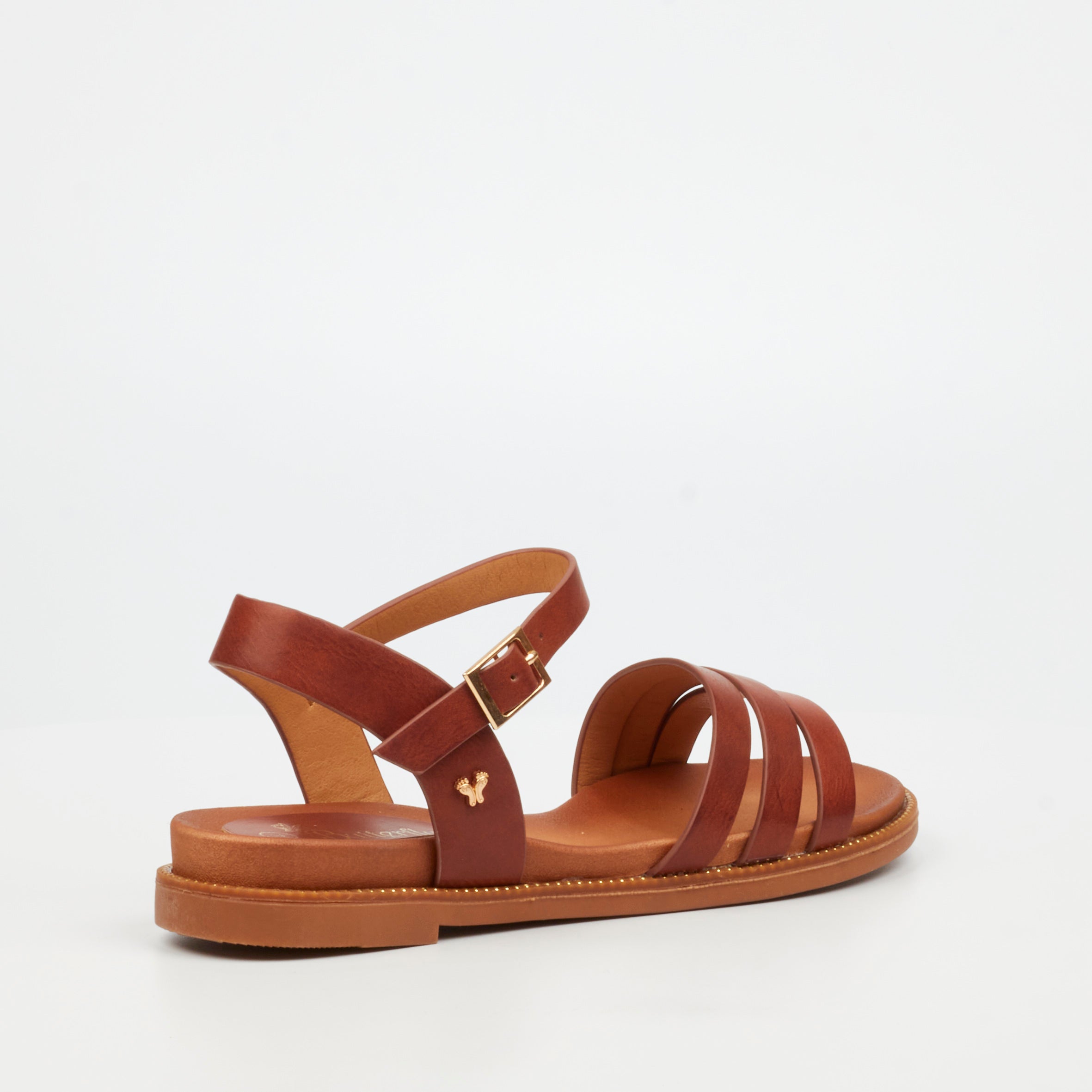 Butterfly Feet Ladies Ellie 11 Tan Sandals