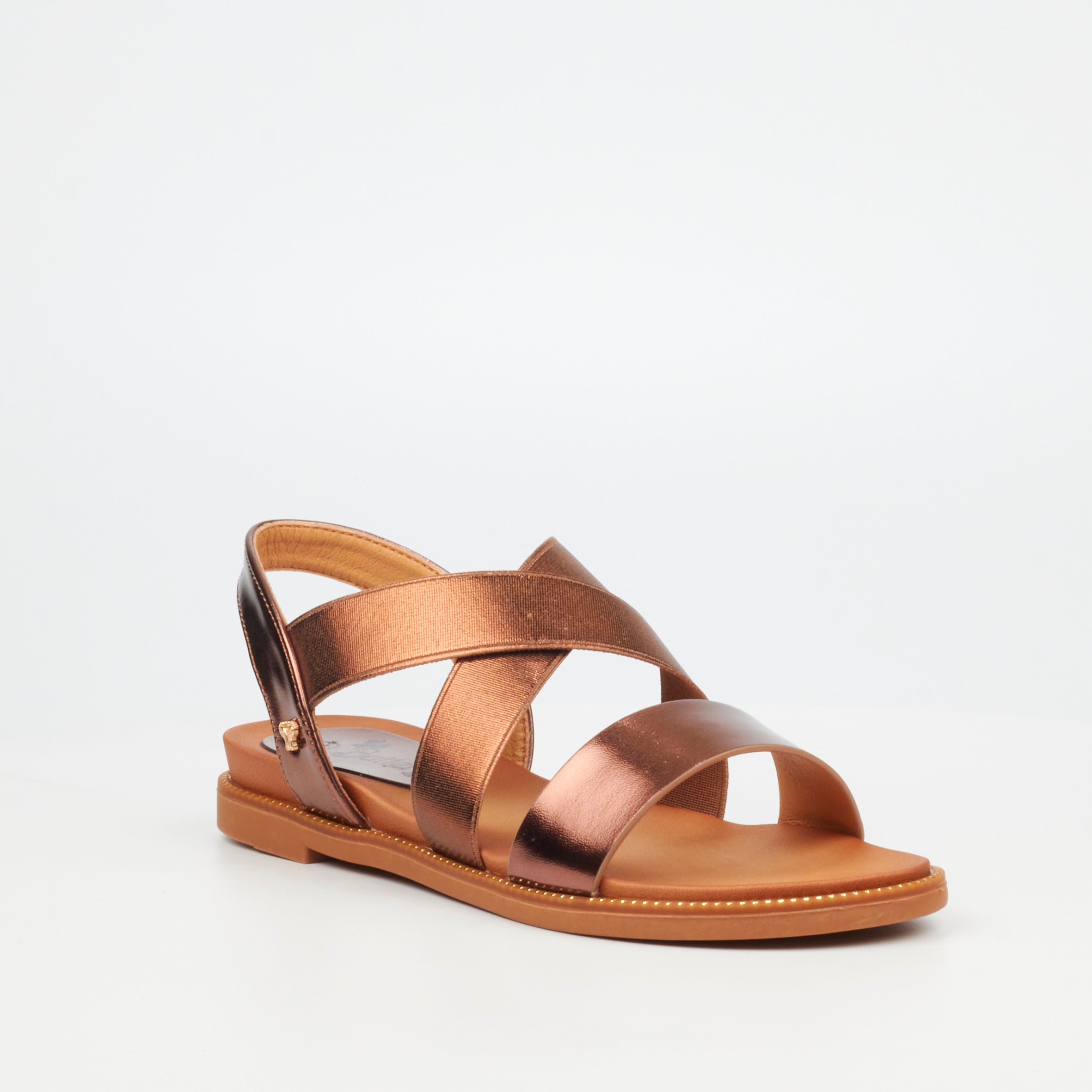 Butterfly Feet Ladies Ellie 12 Bronze Sandals