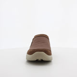 Hush Puppies Mens Equally Slide Canvas  Cappuccino