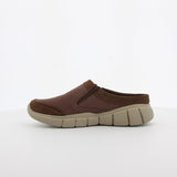 Hush Puppies Mens Equally Slide Canvas  Cappuccino