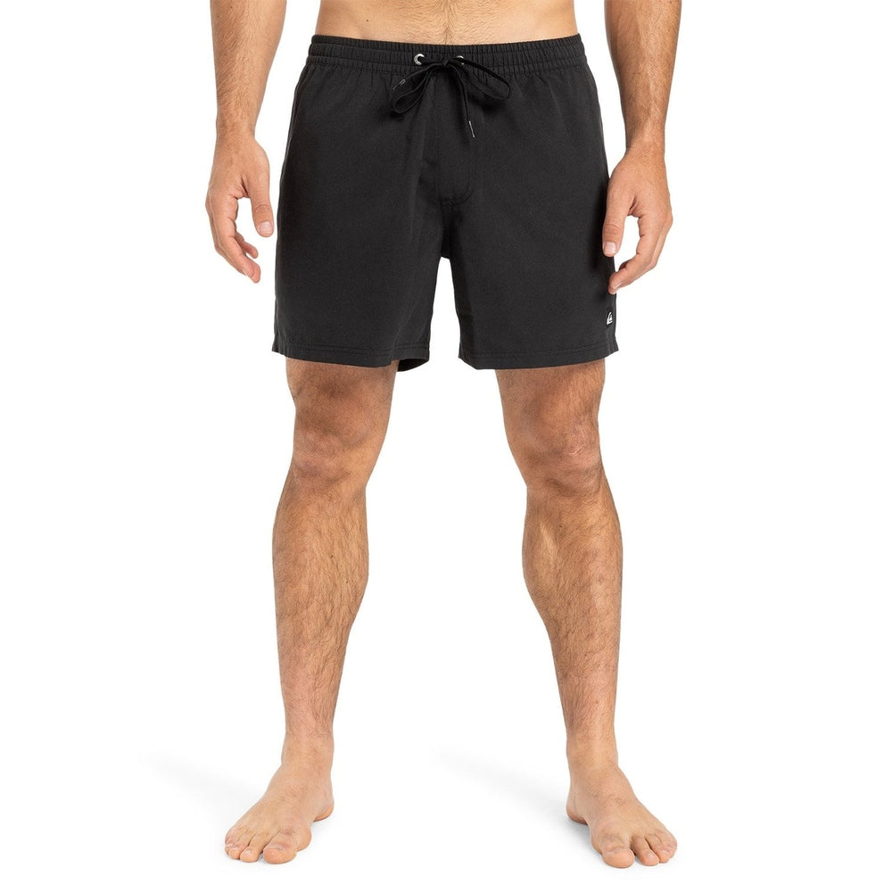 Quiksilver Mens Everyday Solid Volley Shorts In Black