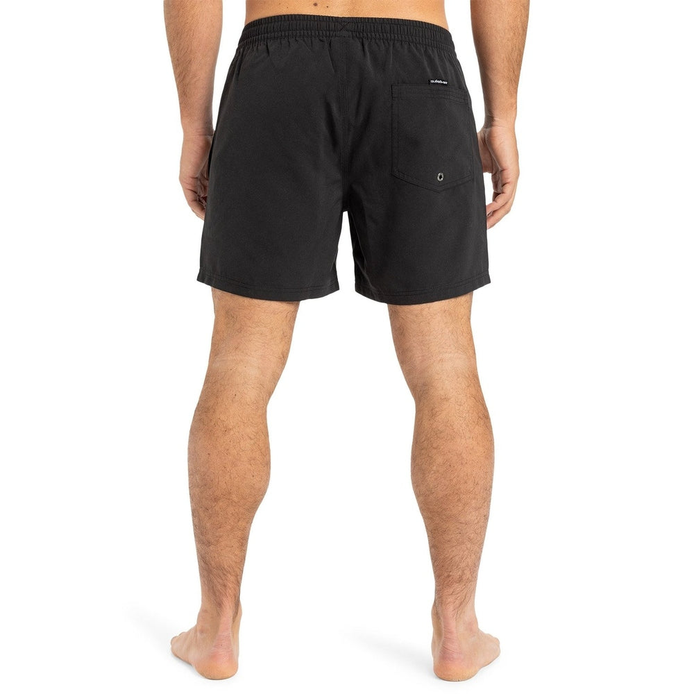 Quiksilver Mens Everyday Solid Volley Shorts In Black