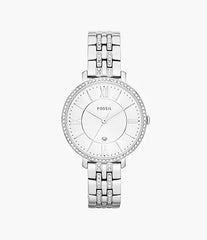 Fossil Women`s Jacqueline Stainless Steel Watch Silver