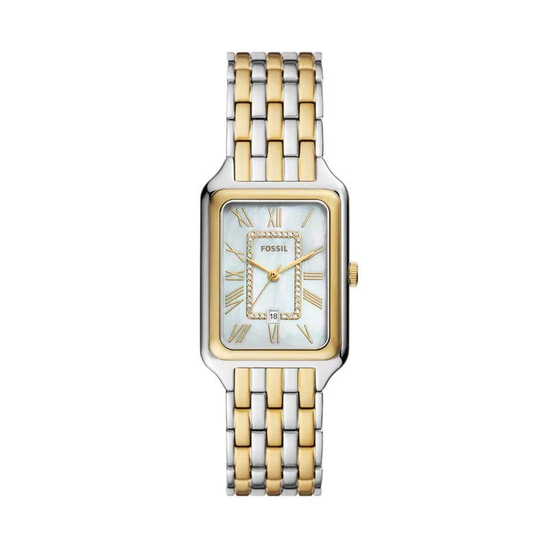 Fossil Raquel Silver And Gold Watch