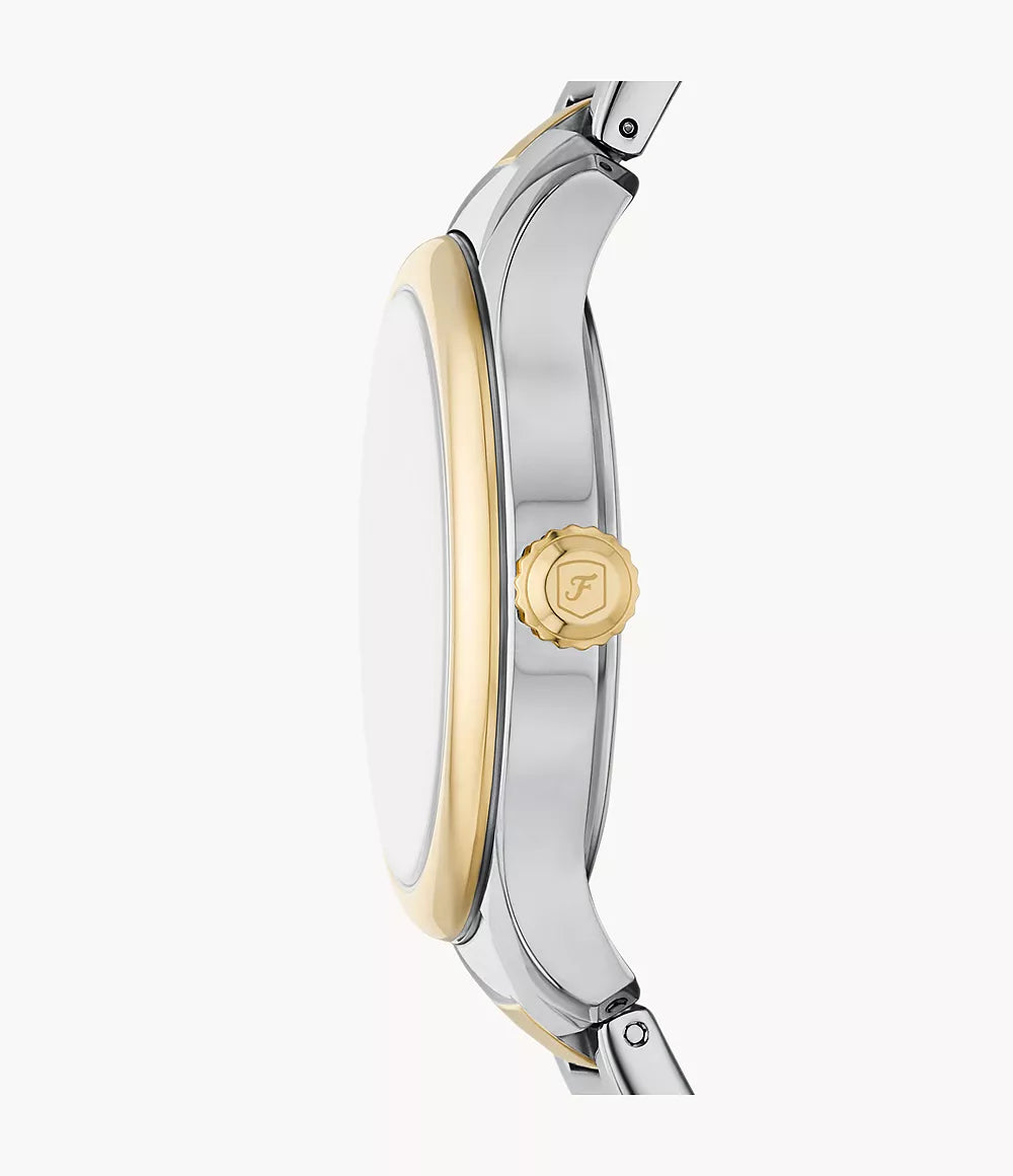 Fossil Women's Gilmore Three-Hand Date, Two-Tone Stainless Steel Watch