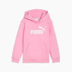 Puma Girls Essentials No.1 Logo Hoodie In Pink