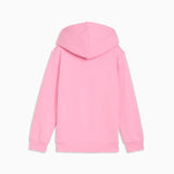 Puma Girls Essentials No.1 Logo Hoodie In Pink