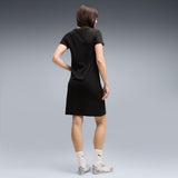 Puma Womens Ess Small No.1 Logo Slim Dress In Black