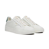 Replay Mens Evan Class Sneaker In White And Green