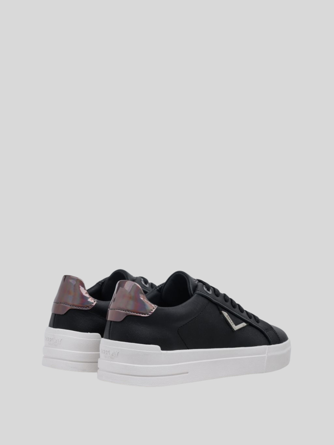 Replay Womens Evan City Sneaker In Black