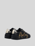 Replay Womens Evan Lux Sneakers In Black