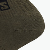 Salomon Mens Everyday Ankle Socks In Olive