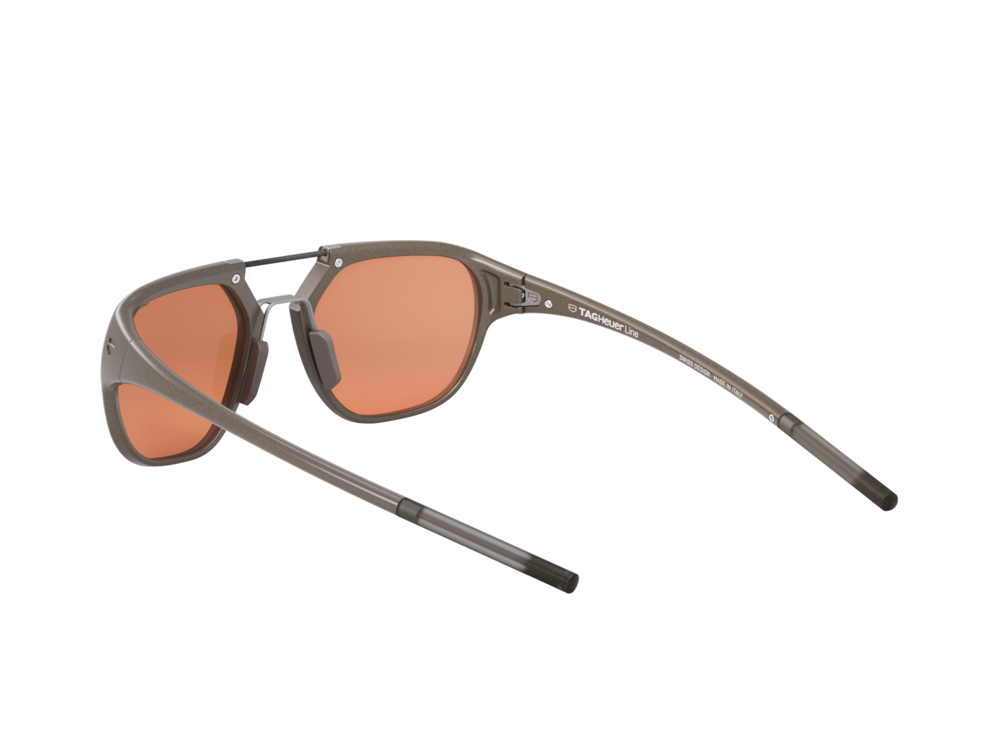 Tag Heuer Inj Line Unisex Sunglasses In Grey
