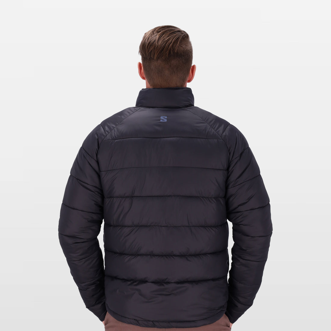 Salomon Mens Eclipse Reversible Jacket In Phantom/Marlin