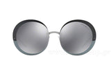 Emporio Armani Mirror Lens Sunglasses For Women In Grey