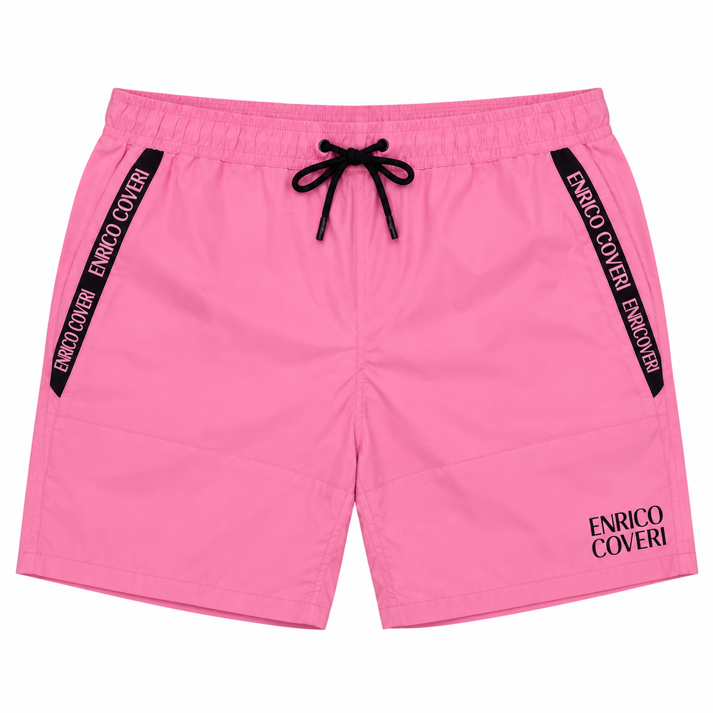 Enrico Coveri Swimming Shorts In Pink