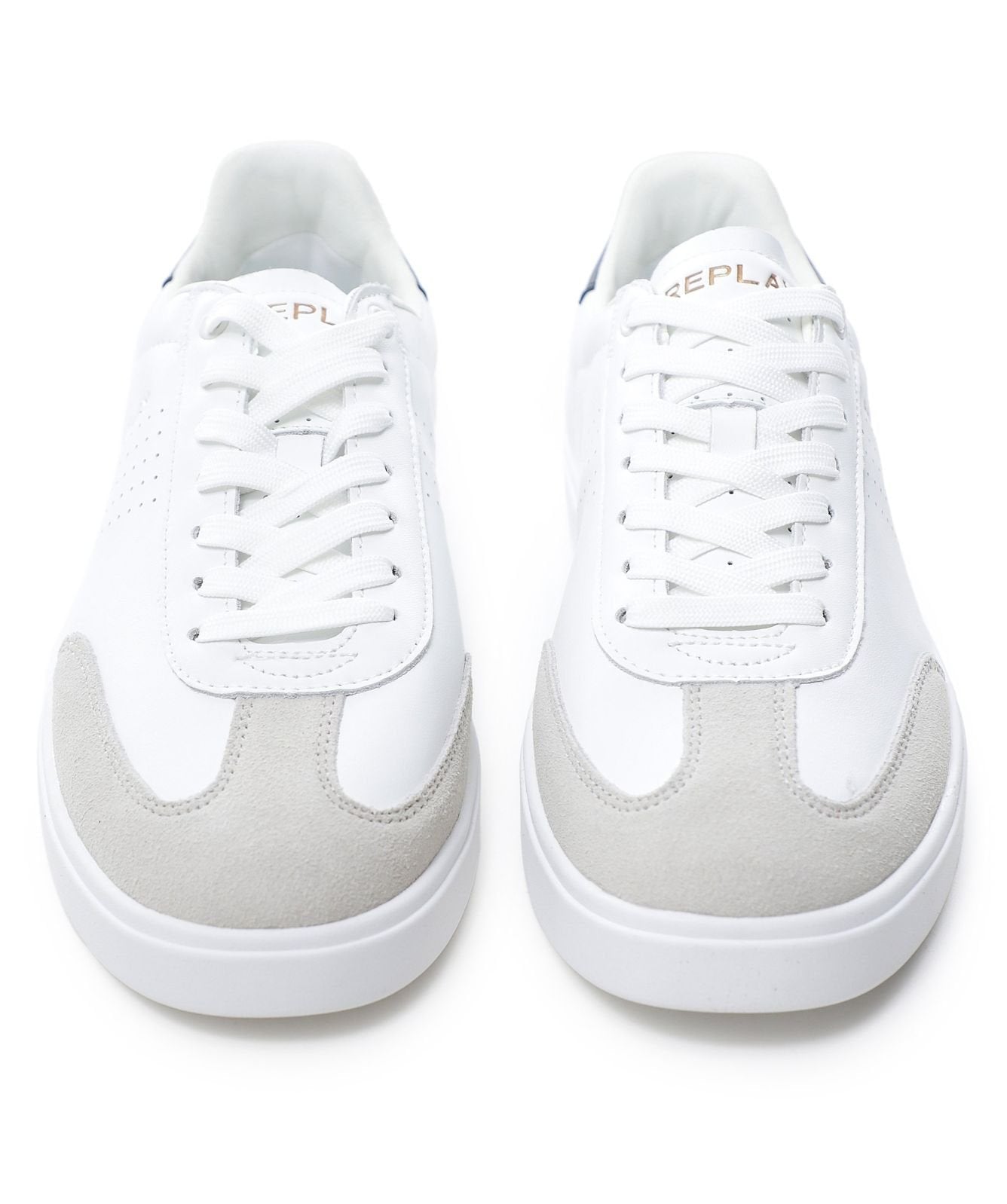 Replay Mens Polys M Scent Shoes In White and Black