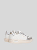 Replay Womens Epic Action Sneakers In Silver and White